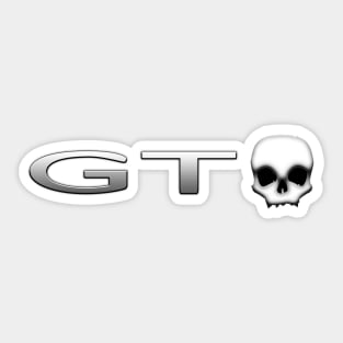 GTO with a skull Sticker